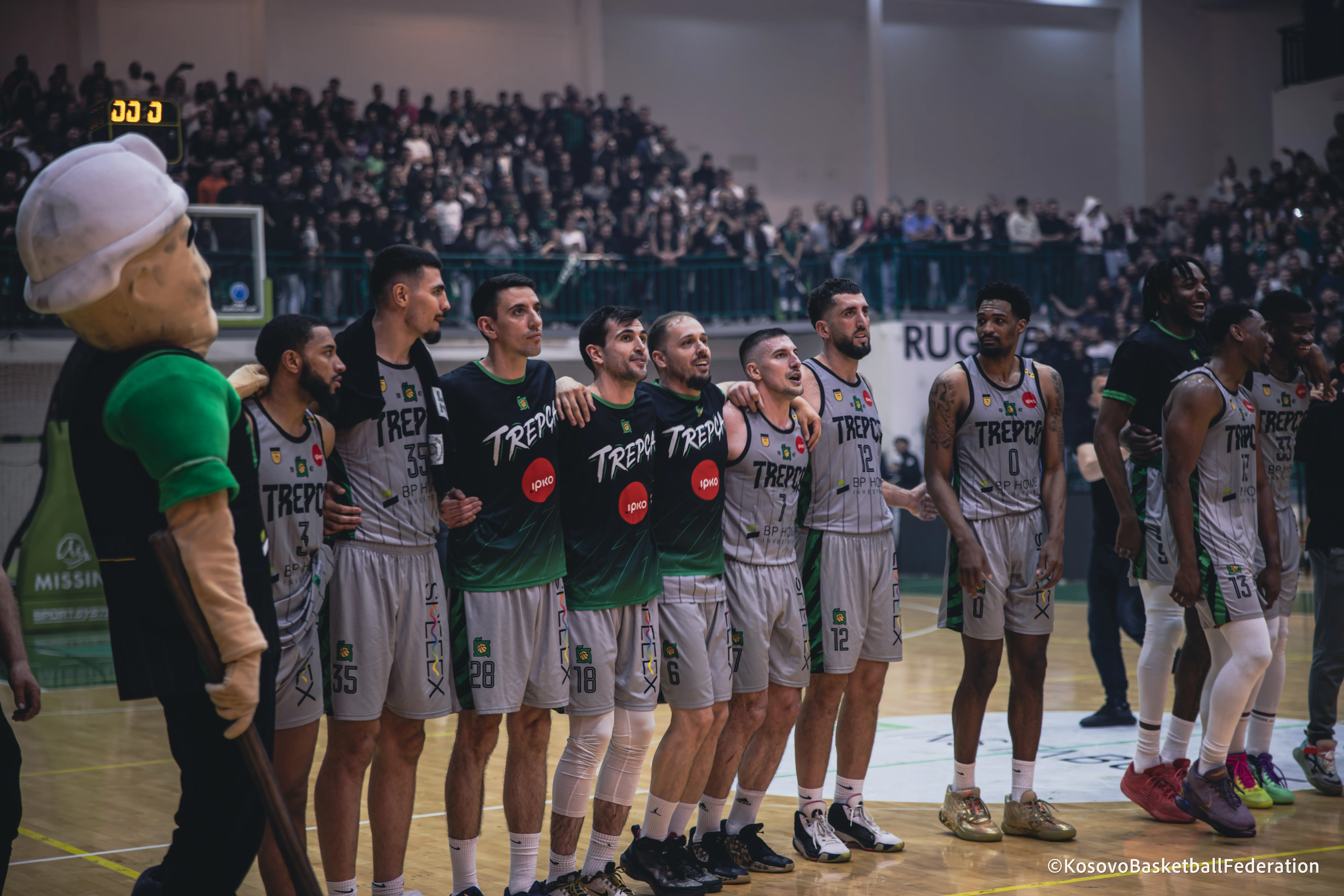 Pamje nga ndeshja Trepça – Sigal Prishtina